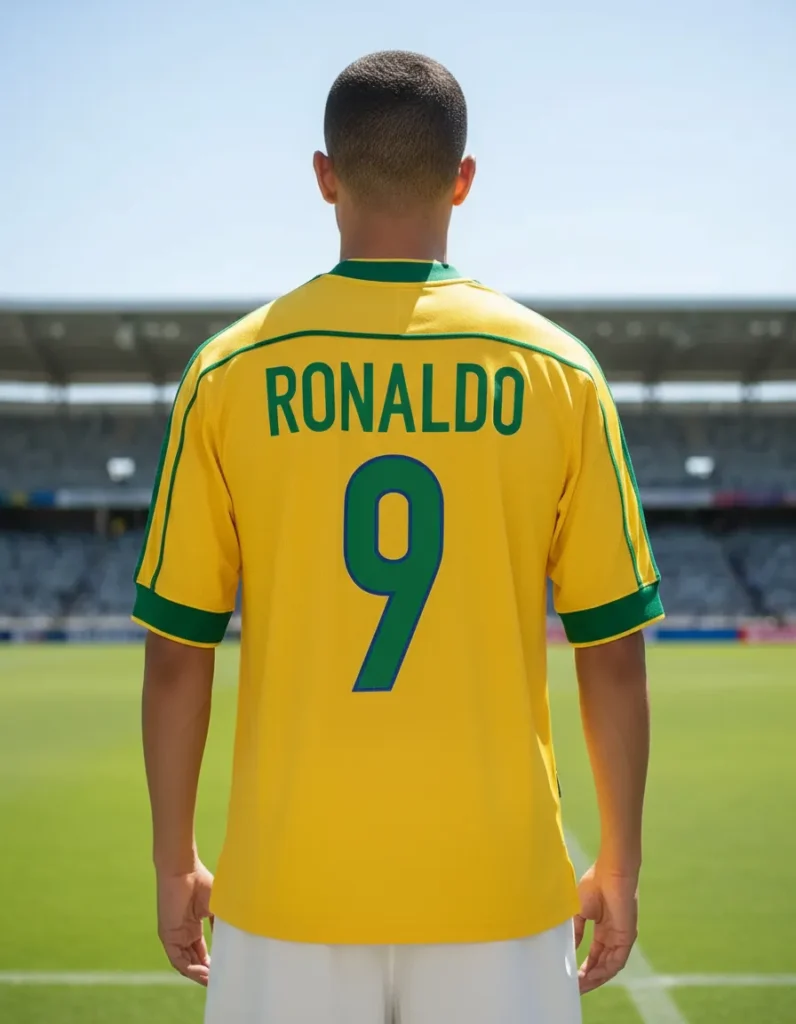 camisa retro do ronaldo